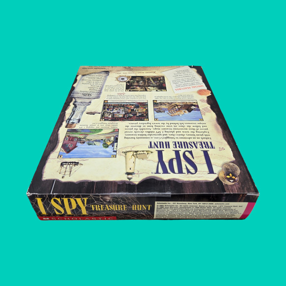 Halloween Scholastic 1st Print 1996 Spooky Night Book & Two I Spy CD-ROM Games - Picture 11 of 16